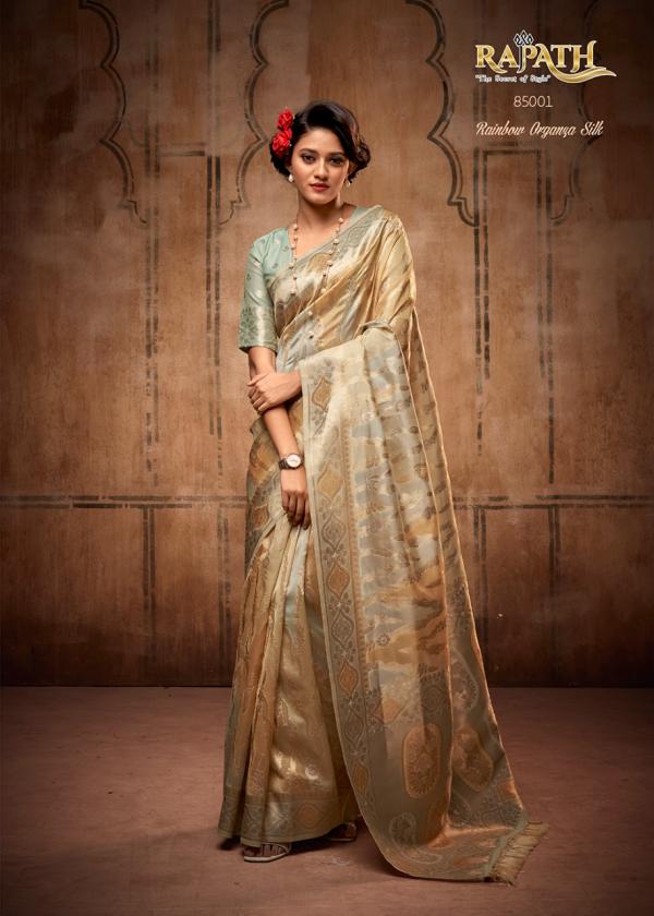 Rajpath Attari Organza Ocassion Wear Saree Collection